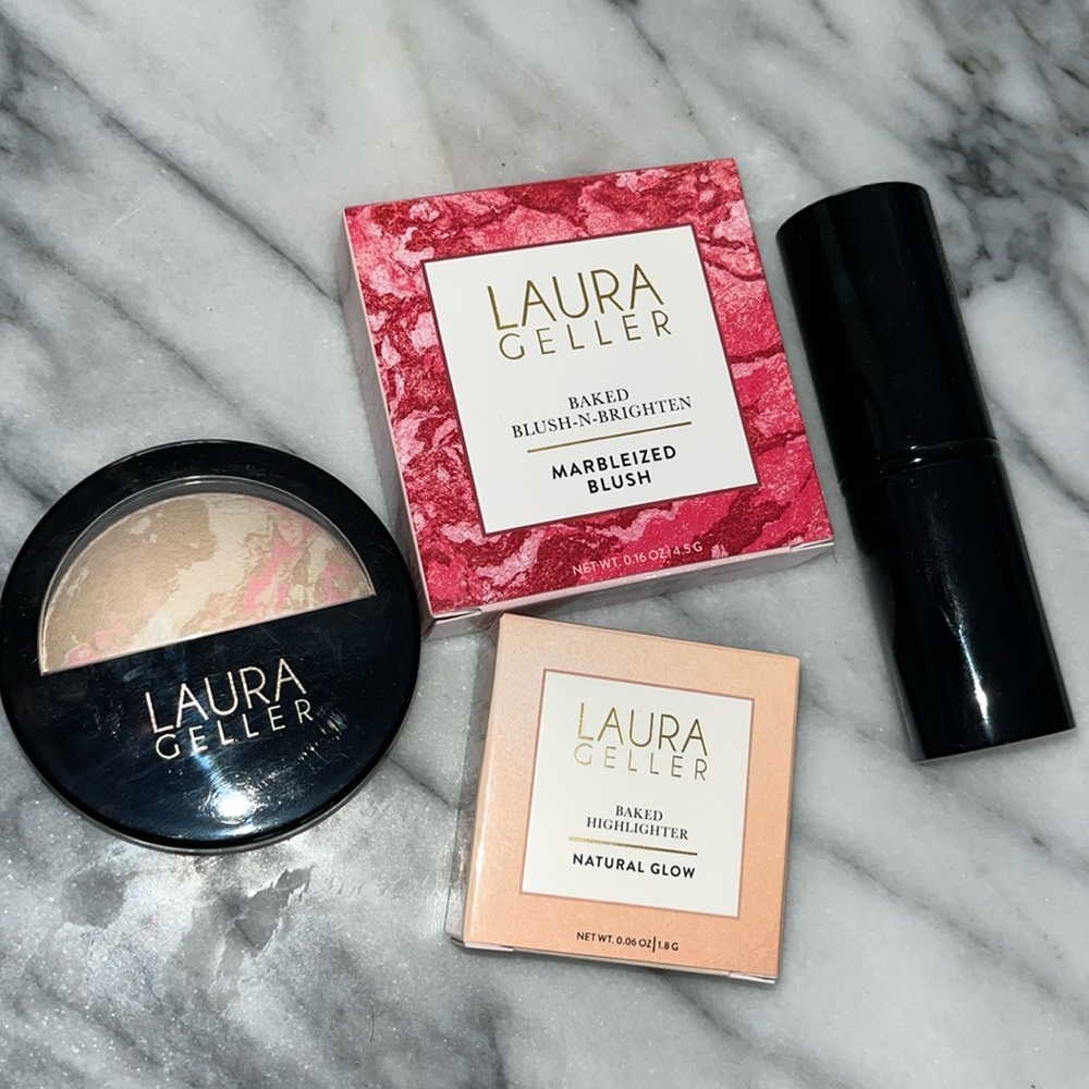 Laura Geller full face makeup
